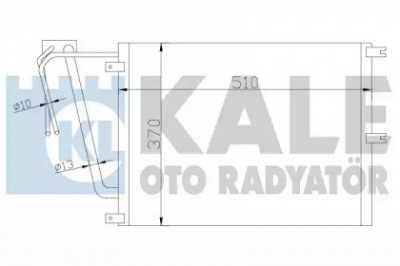 KALE OTO RADYATOR 342565 -  Конденсатор, кондиционер